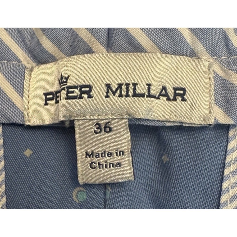 Peter Millar Crown Sport Performance Shorts‎ Men's 36 All Over Print - Picture 6 of 8